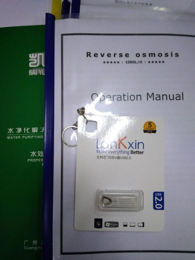 Система водообеспечения водоочистки RO Brackish для солесодержания TDS и удаления твердости 14